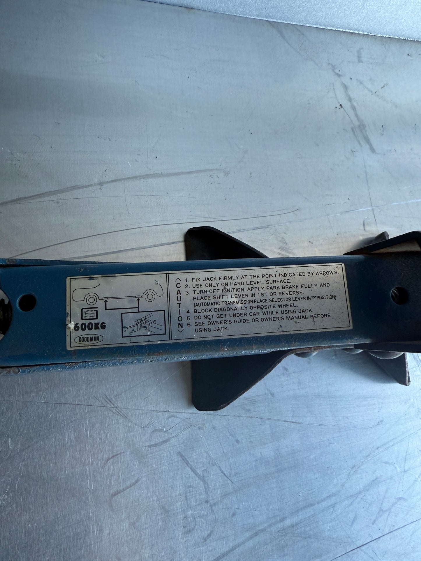 OEM Trunk Jack w/ Handle – 1990–1997 Mazda Miata NA