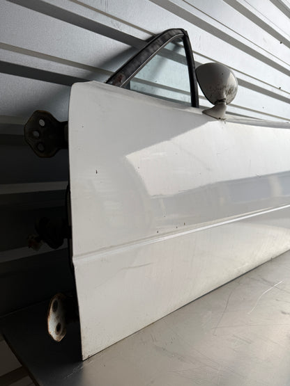 OEM White Driver Side Door Assembly – 1990–1997 Mazda Miata NA