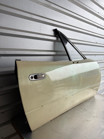 OEM Tan Passenger Side Door Assembly – 1990–1997 Mazda Miata NA