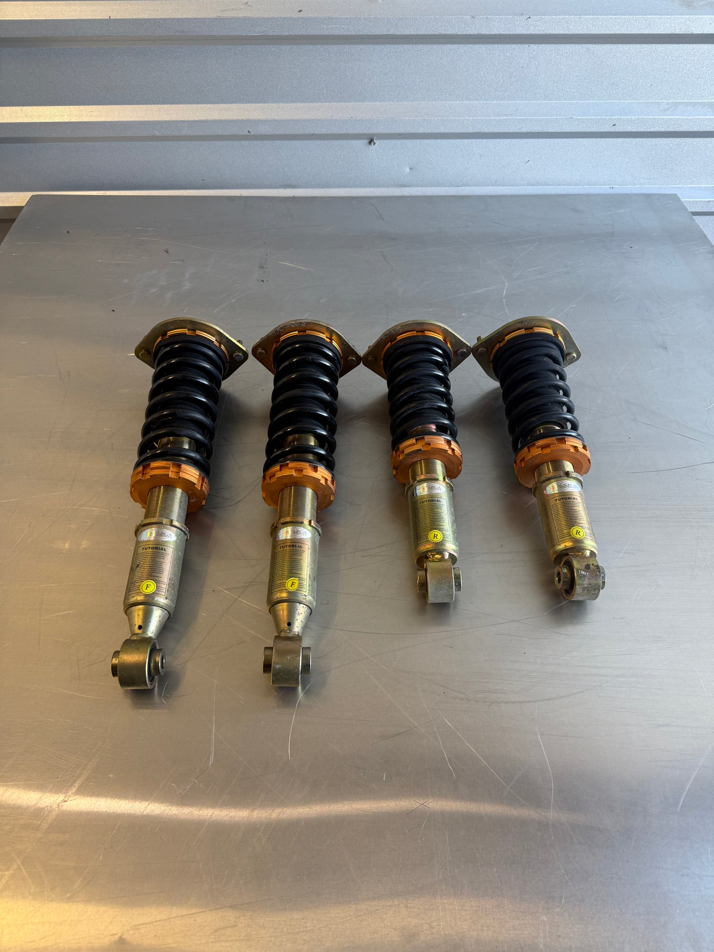 Aftermarket Yonaka Adjustable Coilover Set – 1990–2005 Mazda Miata NA / NB