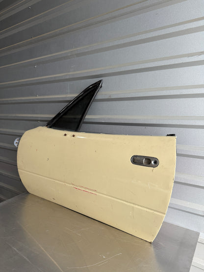 OEM Tan Driver Side Door Assembly – 1990–1997 Mazda Miata NA