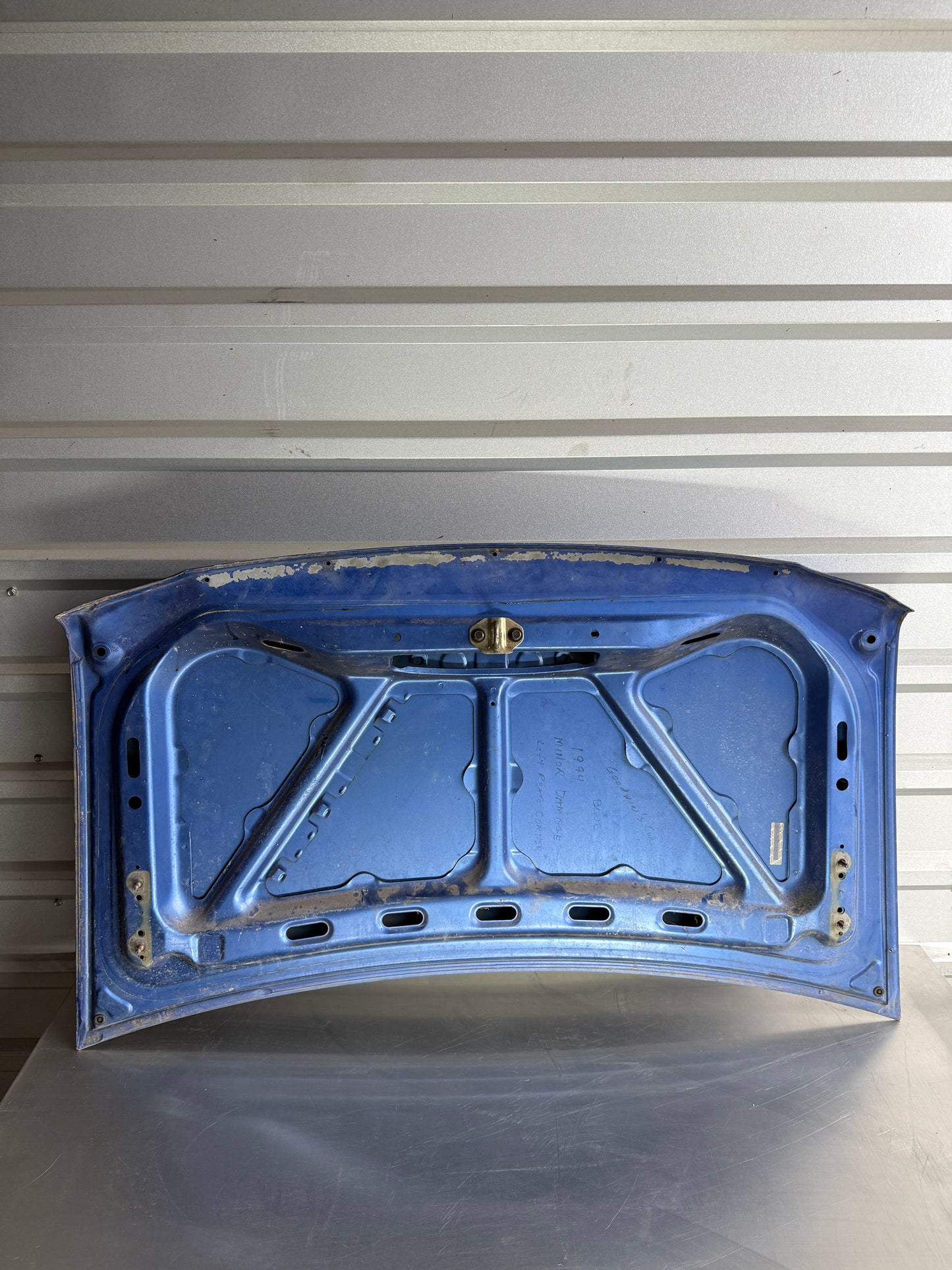 OEM Rare Laguna Blue Trunk Lid – 1990–1997 Mazda Miata NA