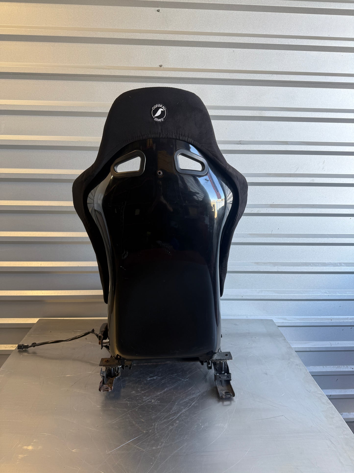 Aftermarket Corbeau Bucket Seat Pair – Universal Fit – Includes Sliders