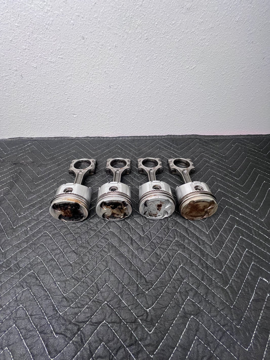 1990–1993 Mazda Miata NA6 Pistons & Rods – OEM 1.6L BP Engine