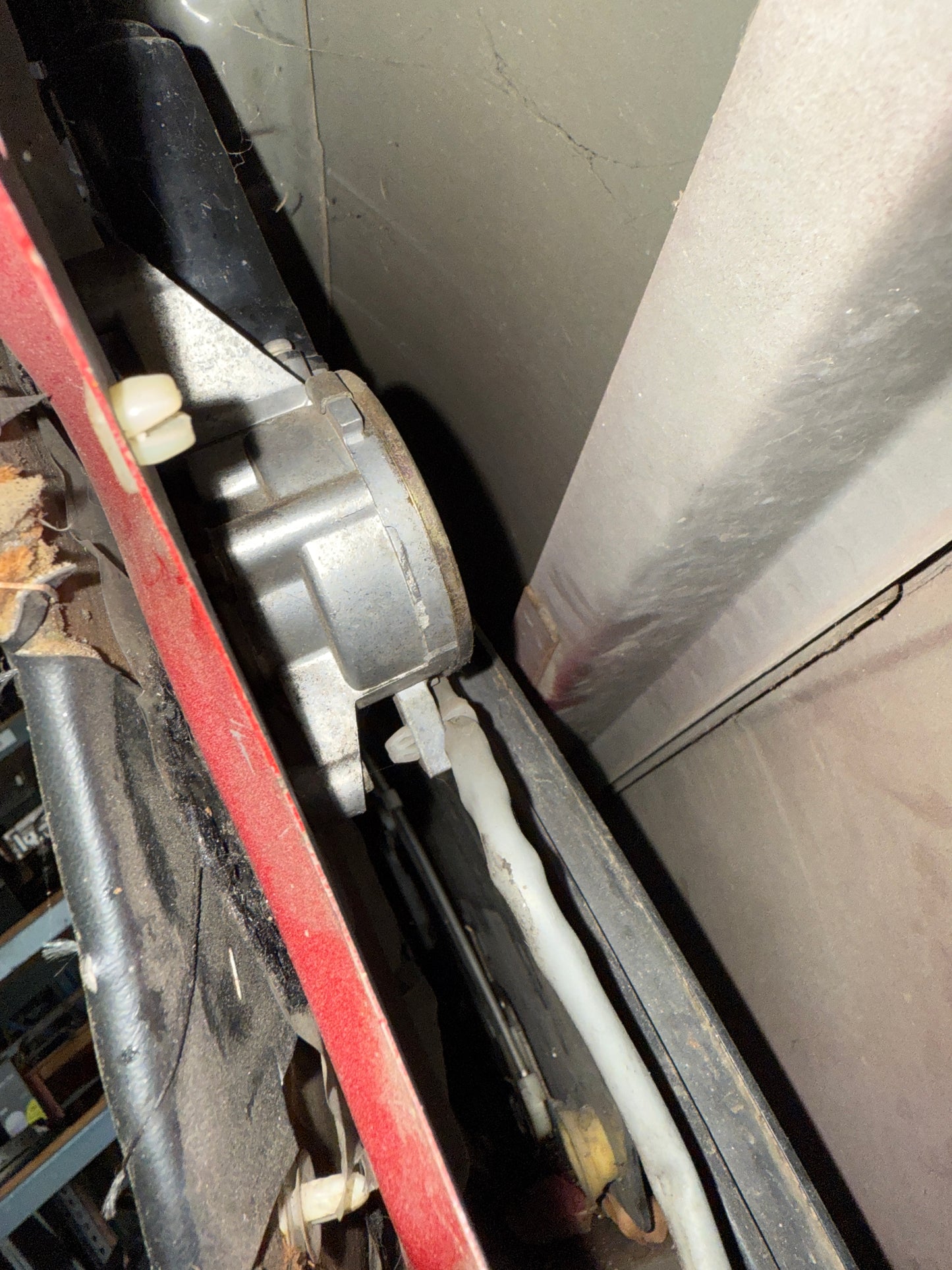 OEM Tan Driver Side Door Assembly – 1990–1997 Mazda Miata NA