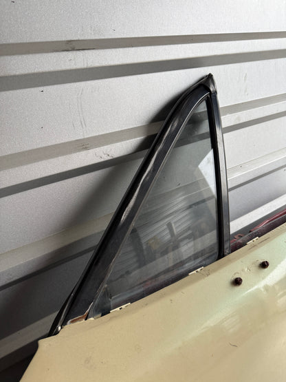 OEM Tan Driver Side Door Assembly – 1990–1997 Mazda Miata NA