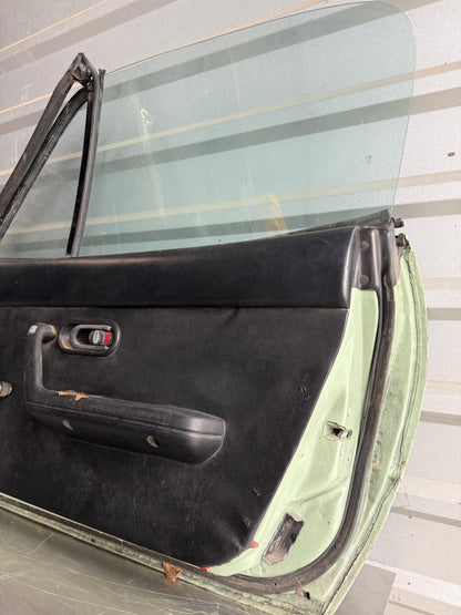 OEM Green Passenger Side Door Assembly – 1990–1997 Mazda Miata NA