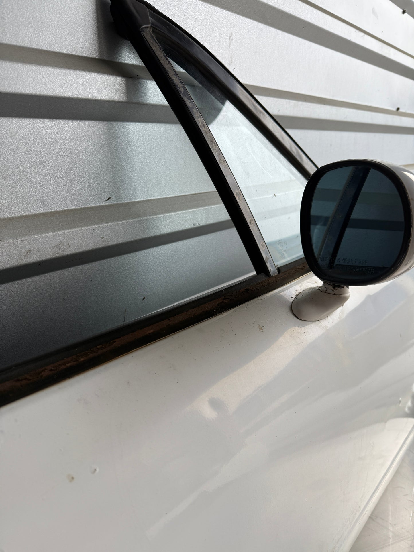 OEM White Passenger Side Door Assembly – 1990–1997 Mazda Miata NA