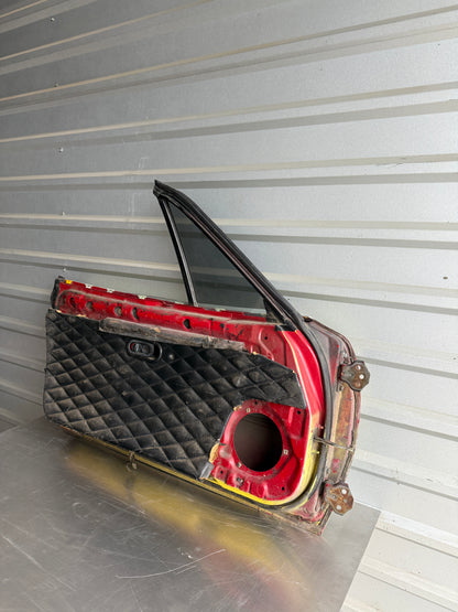 OEM Tan Driver Side Door Assembly – 1990–1997 Mazda Miata NA