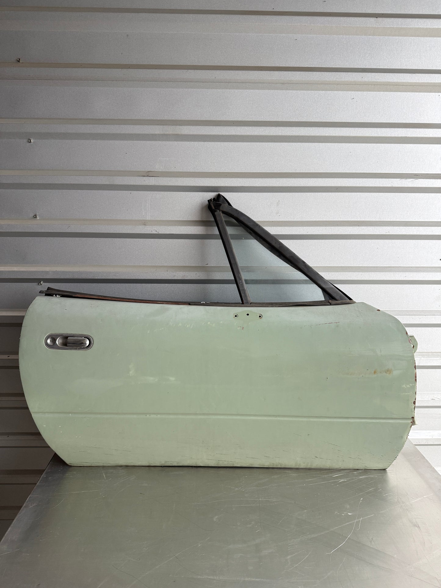 OEM Green Passenger Side Door Assembly – 1990–1997 Mazda Miata NA