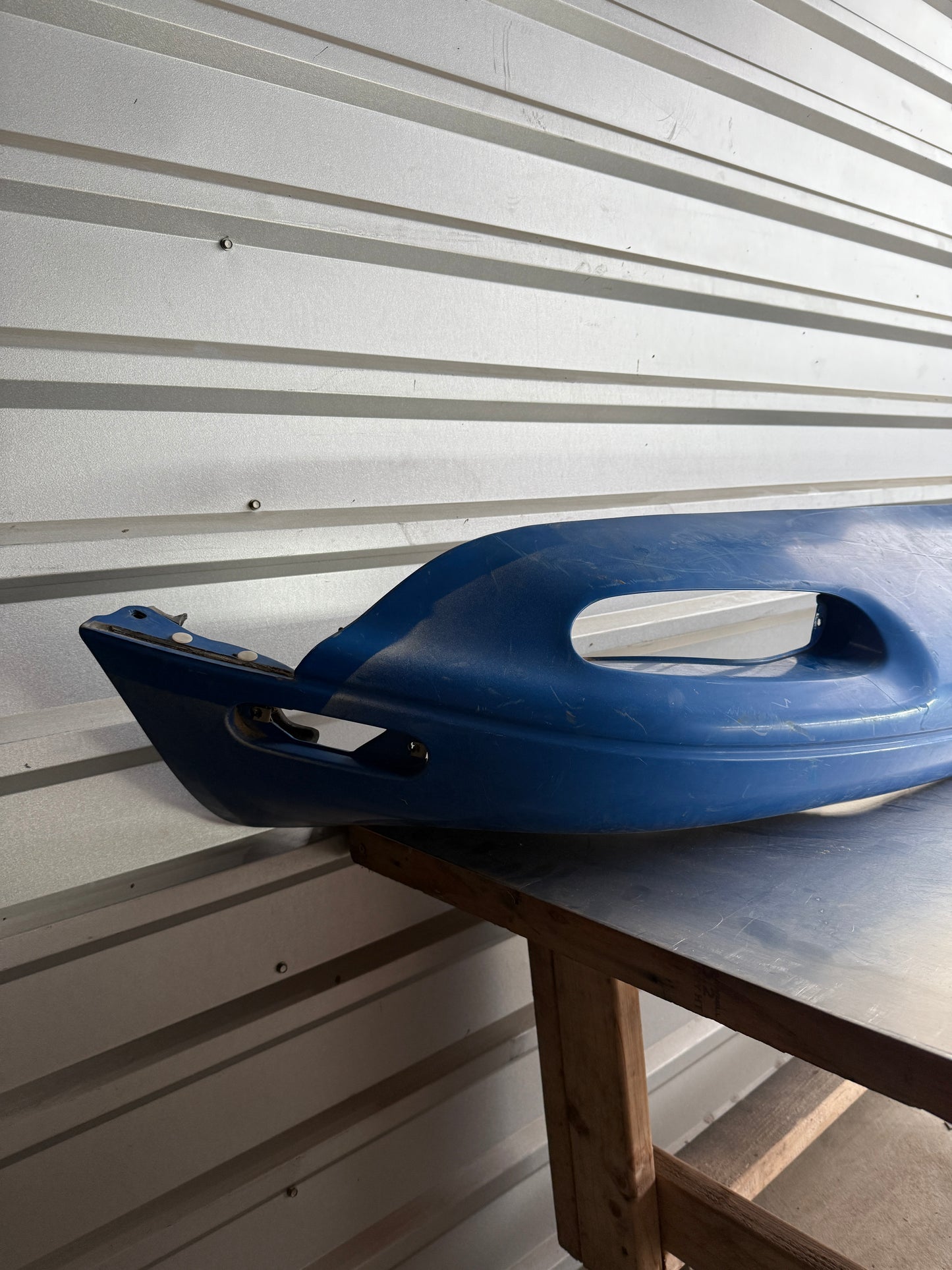 Oem Blue Front Bumper – 1990–1997 Mazda Miata NA