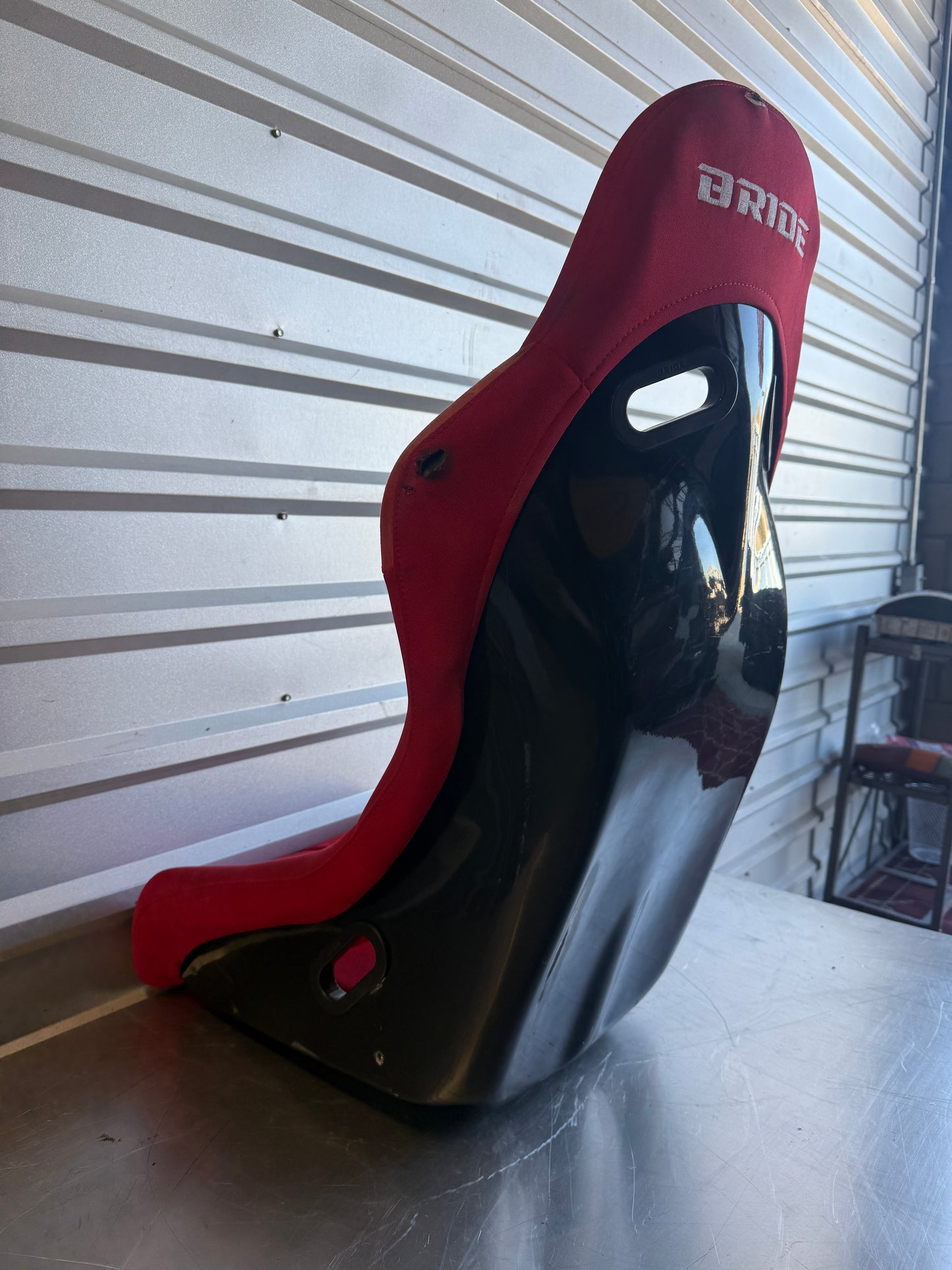 Aftermarket Bride-Style Bucket Seat (Red) – Universal Fit