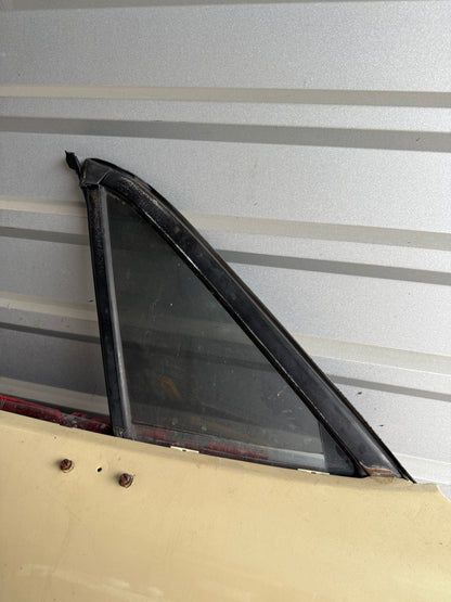 OEM Tan Passenger Side Door Assembly – 1990–1997 Mazda Miata NA