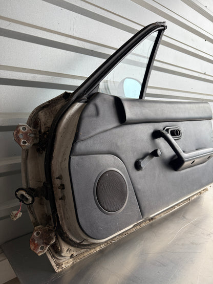 OEM White Passenger Side Door Assembly – 1990–1997 Mazda Miata NA