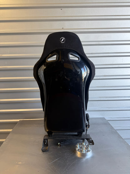 Aftermarket Corbeau Bucket Seat Pair – Universal Fit – Includes Sliders