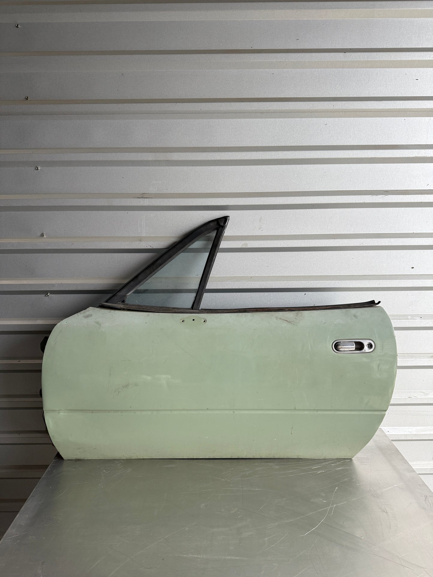 OEM Green Driver Side Door Assembly – 1990–1997 Mazda Miata NA
