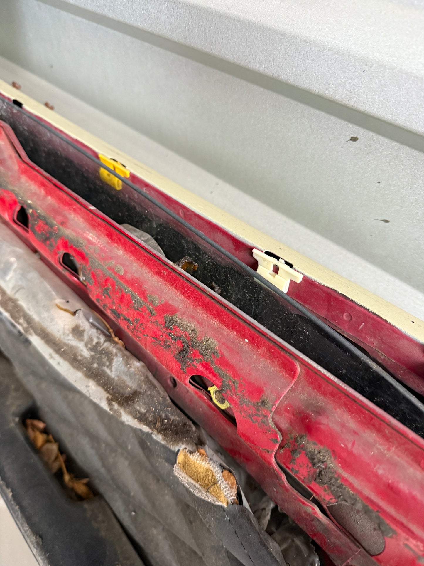 OEM Tan Passenger Side Door Assembly – 1990–1997 Mazda Miata NA