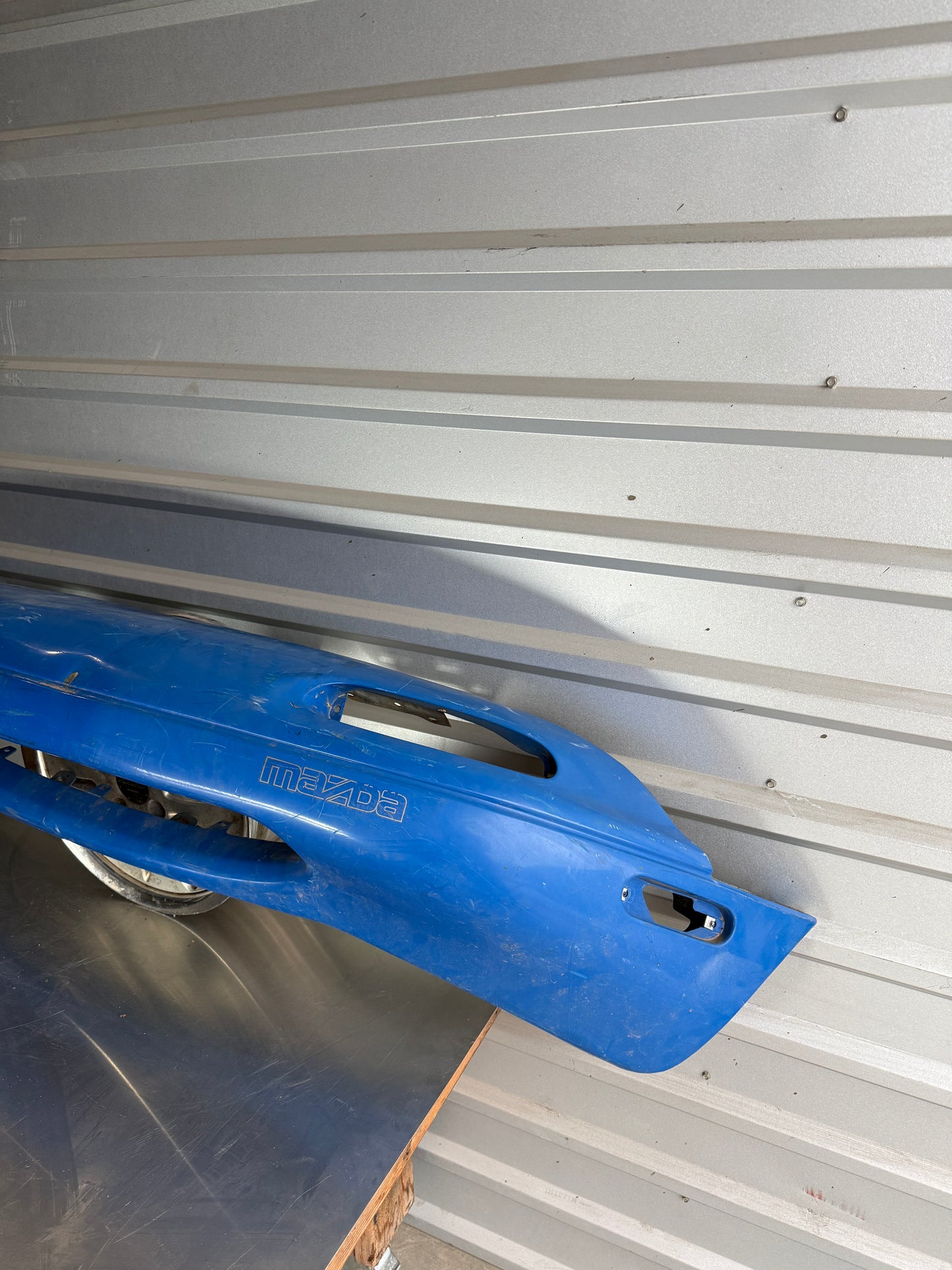 Oem Blue Front Bumper – 1990–1997 Mazda Miata NA