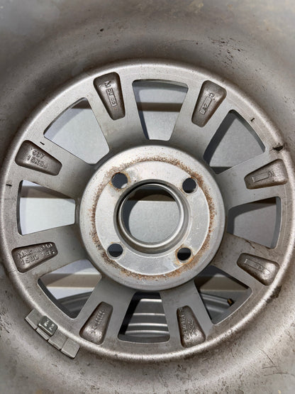 Aftermarket XXR 15x8 Wheels – 4x100 – 0 Offset – Mixed Finish (Powder Coated + Raw)