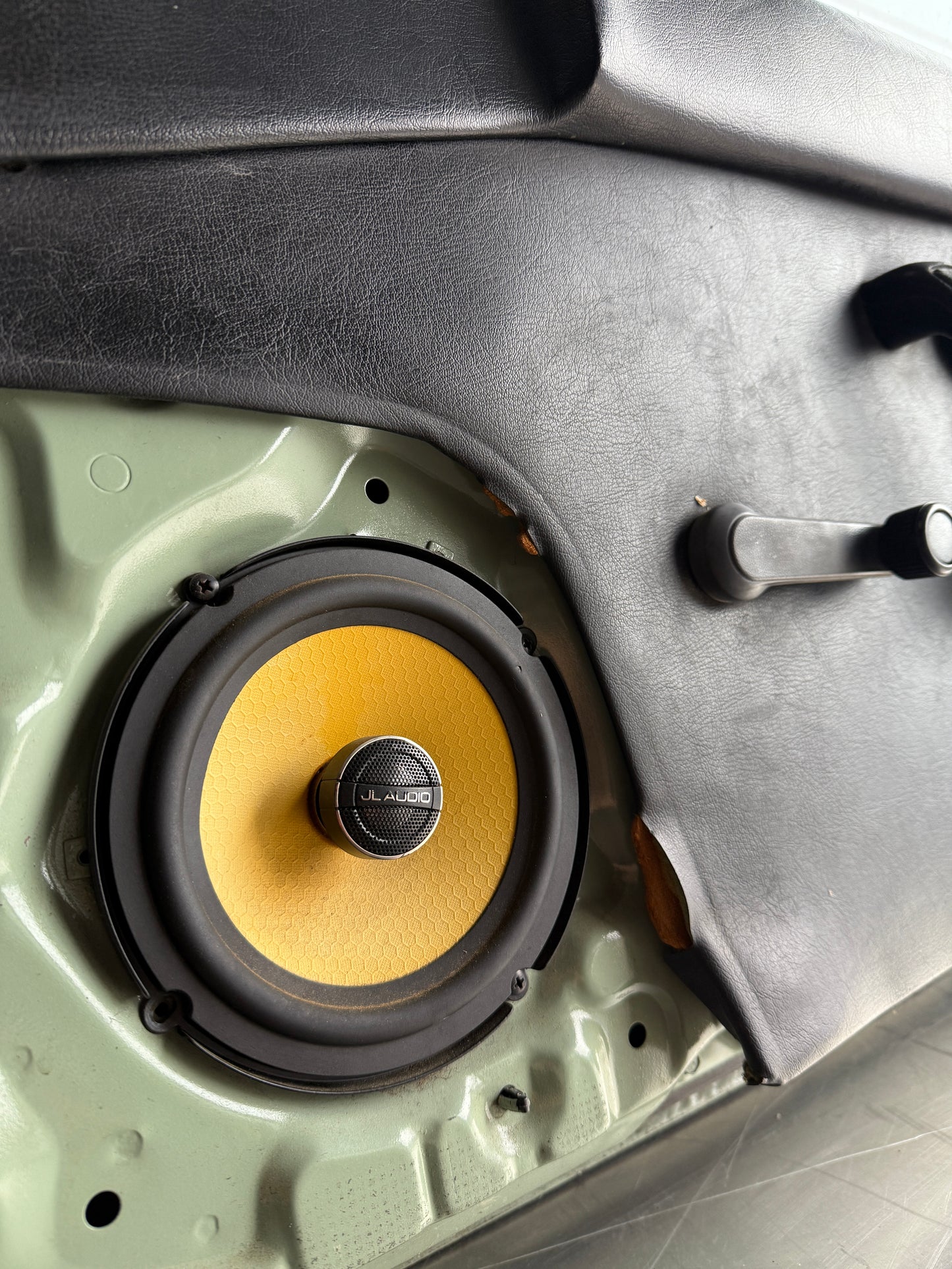 OEM Green Passenger Side Door Assembly – 1990–1997 Mazda Miata NA