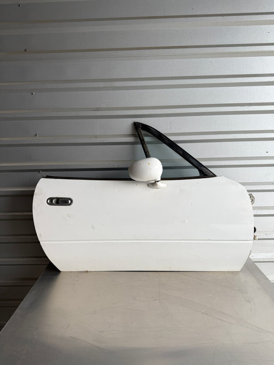 OEM White Passenger Side Door Assembly – 1990–1997 Mazda Miata NA