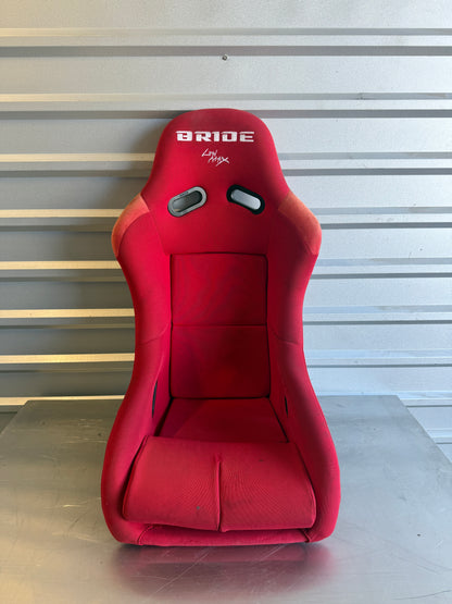Aftermarket Bride-Style Bucket Seat (Red) – Universal Fit